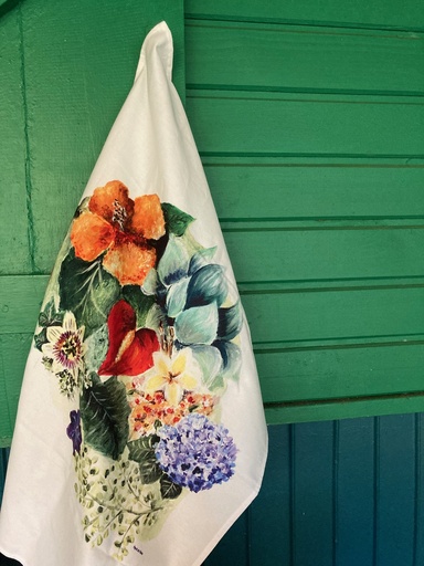 [0410] TORCHON L'ÎLE AUX FLEURS