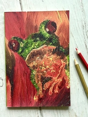 CARNET DE NOTES GRENOUILLE