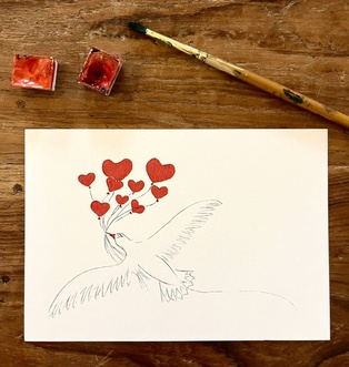CARTE POSTALE REUNION - PAILLE EN QUEUE MON AMOUR