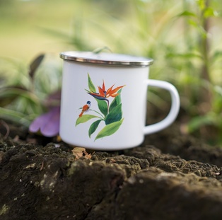 TASSE EMAIL - L'OISEAU DE PARADIS