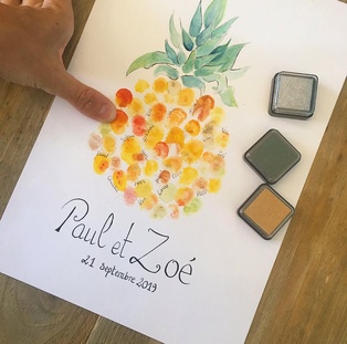 L'ARBRE À EMPREINTES - L' ANANAS VICTORIA