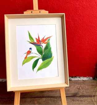 AFFICHE - L'OISEAU DE PARADIS