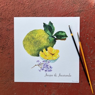AFFICHE JACQUE ET JACARANDA