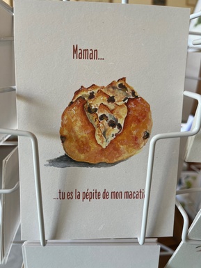 CARTE POSTALE MACATIA FETE DES MAMANS
