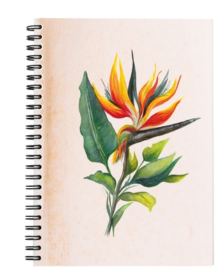 CARNET DE NOTES LA FLEUR DE PARADIS
